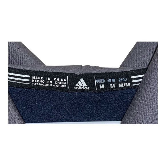 adidas Clima-Warm OKC Thunder Blue Hoodie Size Medium - Picture 3 of 3